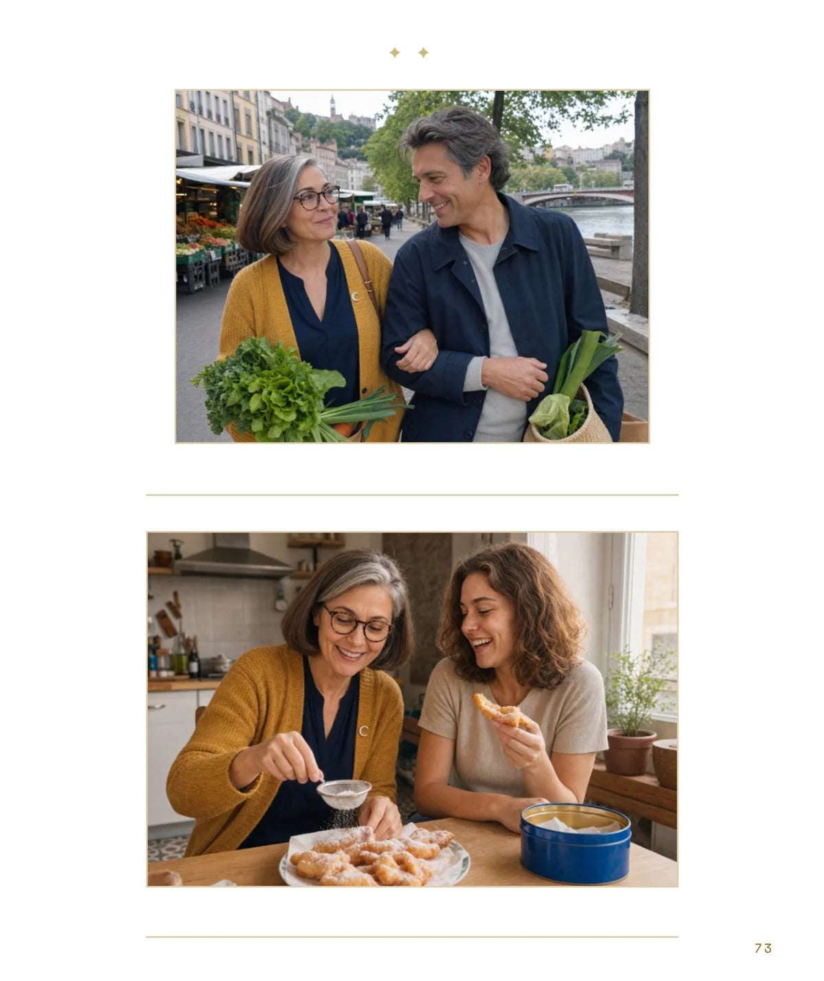 Ses photos d'aujourd'hui mises en page