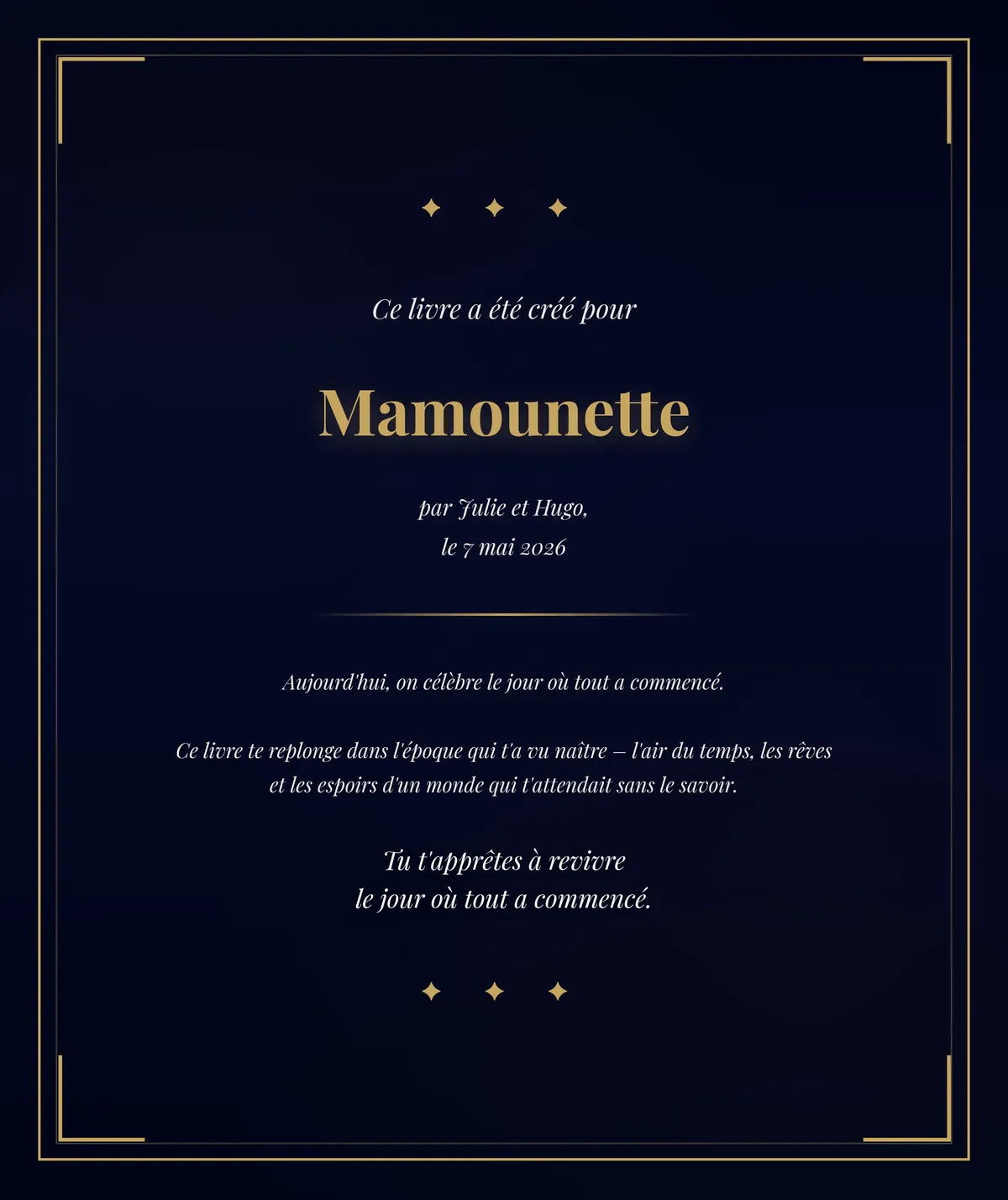 Page titre Ce Jour-La